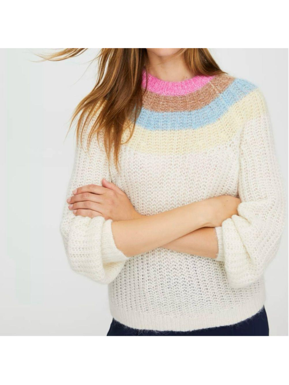 Aritzia Wilfred Saba Sweater Large Giselle/Butter Yellow